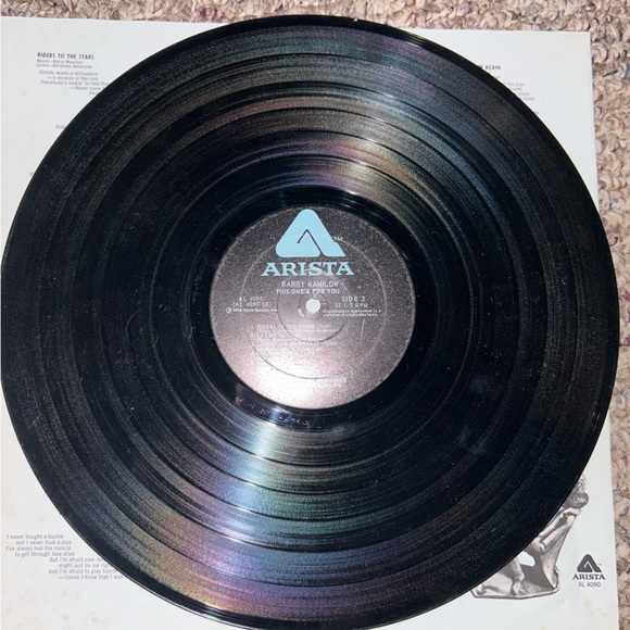 **6/$20** Barry Manilow This One’s For You Vinyl LP 1976 Arista AL 4090 - Picture 14 of 16